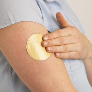 weight loss patch on arm